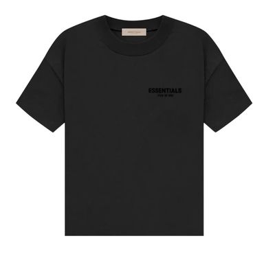 Fear Of God Essentials Black T-Shirt - Stretch limo